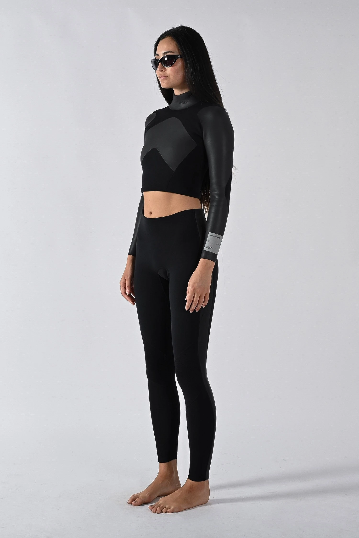 HAYDENSHAPES BY DION LEE WOMENS MODULAR LS CROP TOP 2MM 4 HAYDENSHAPES BY DION LEE WOMENS MODULAR LS CROP TOP 2MM - Image 2