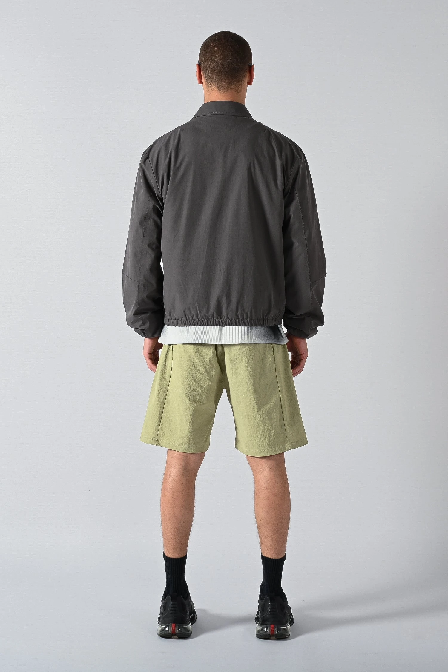 Tech Shorts - Leek 6 Tech Shorts - Leek - Image 4