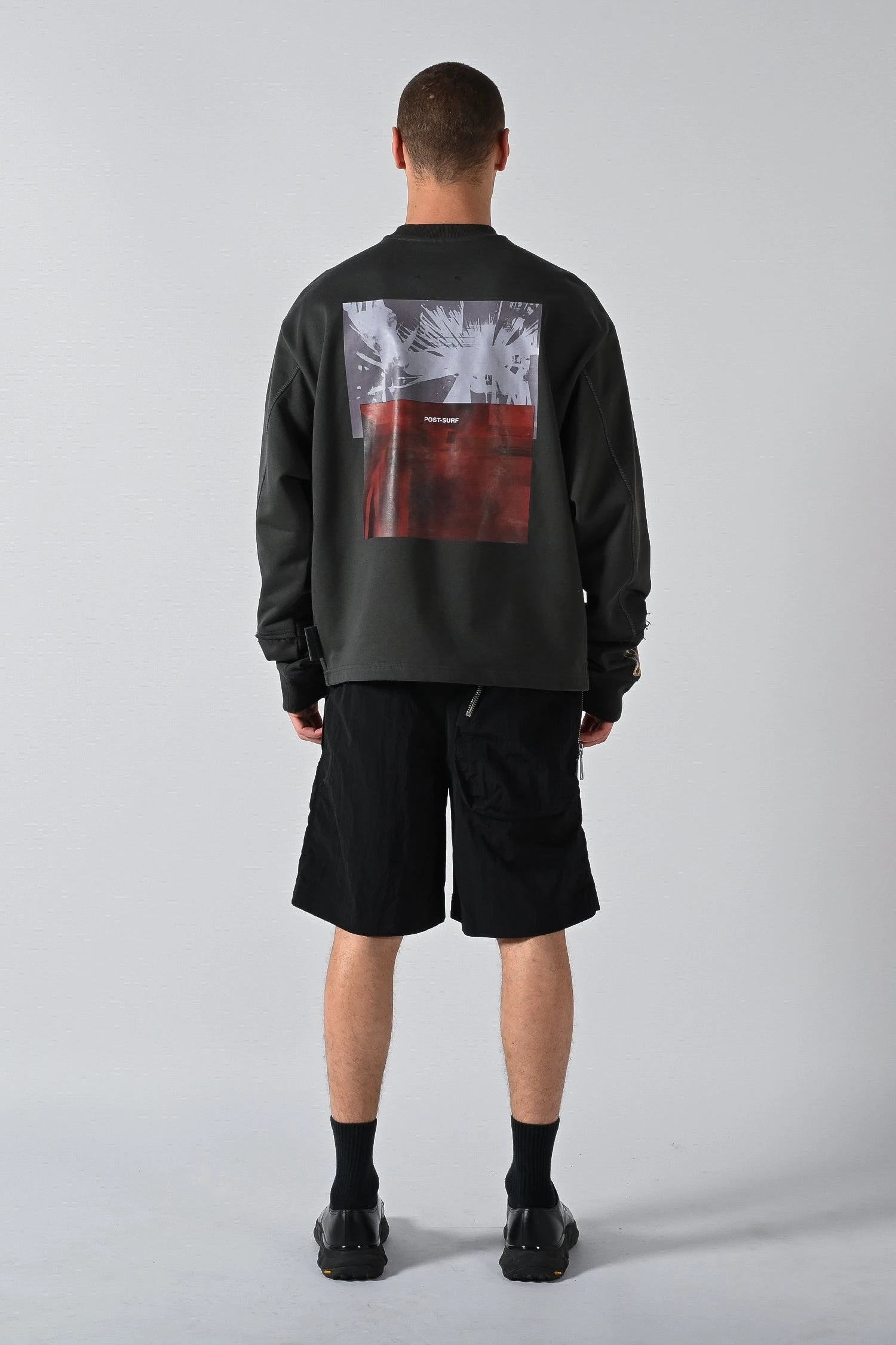 Outline Short - Black 5 Outline Short - Black - Image 3