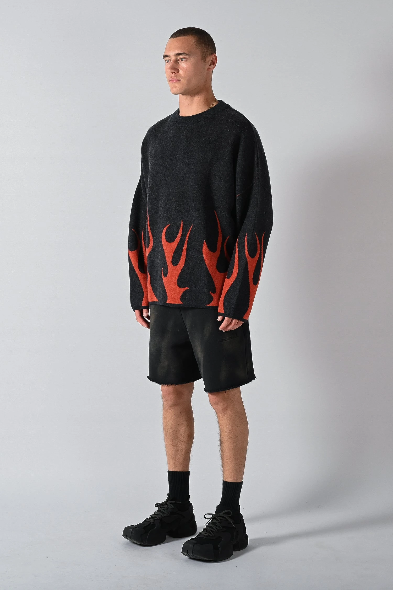 Volume Track Shorts - Black Spray 9 Volume Track Shorts - Black Spray - Image 7