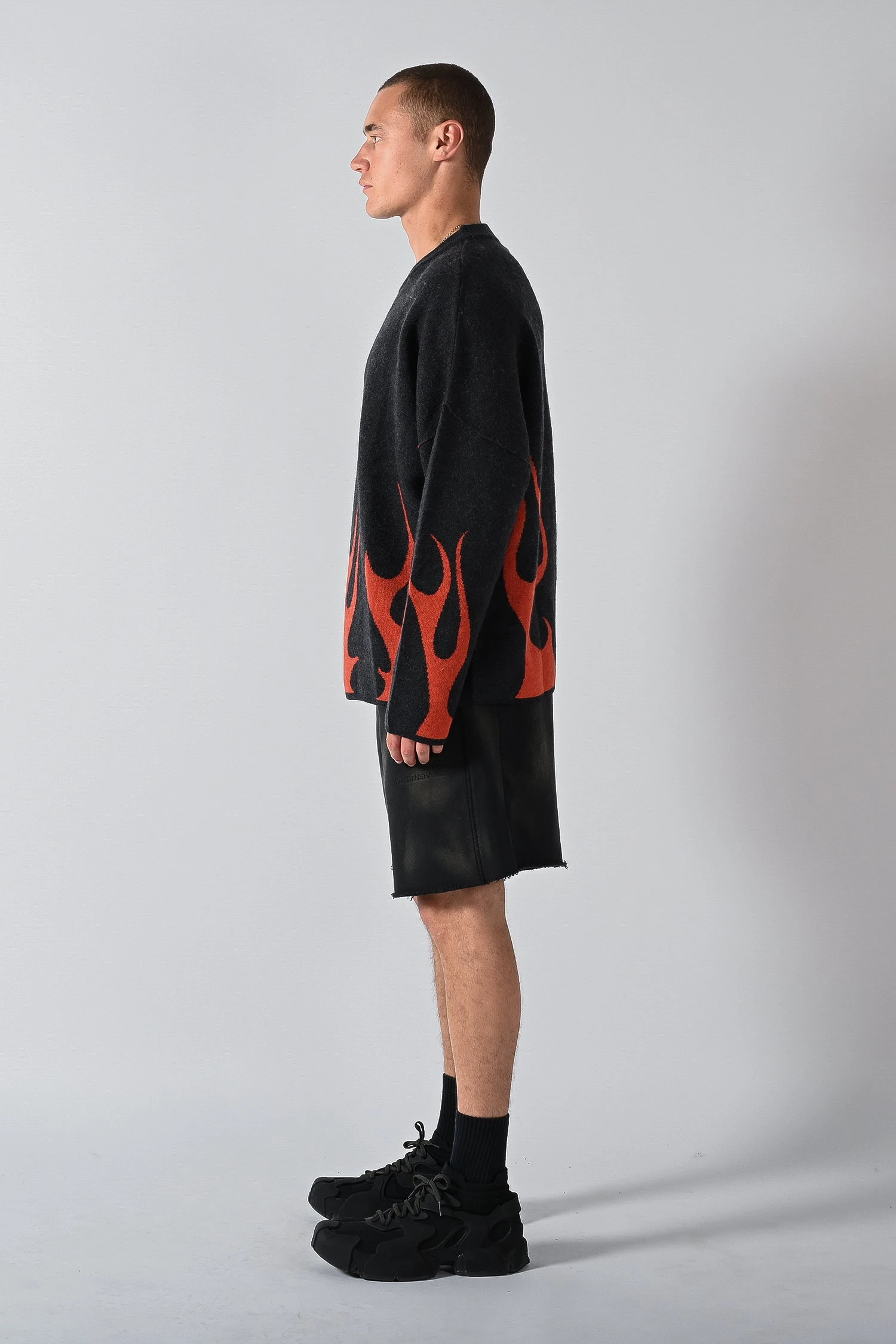 Volume Track Shorts - Black Spray 10 Volume Track Shorts - Black Spray - Image 8