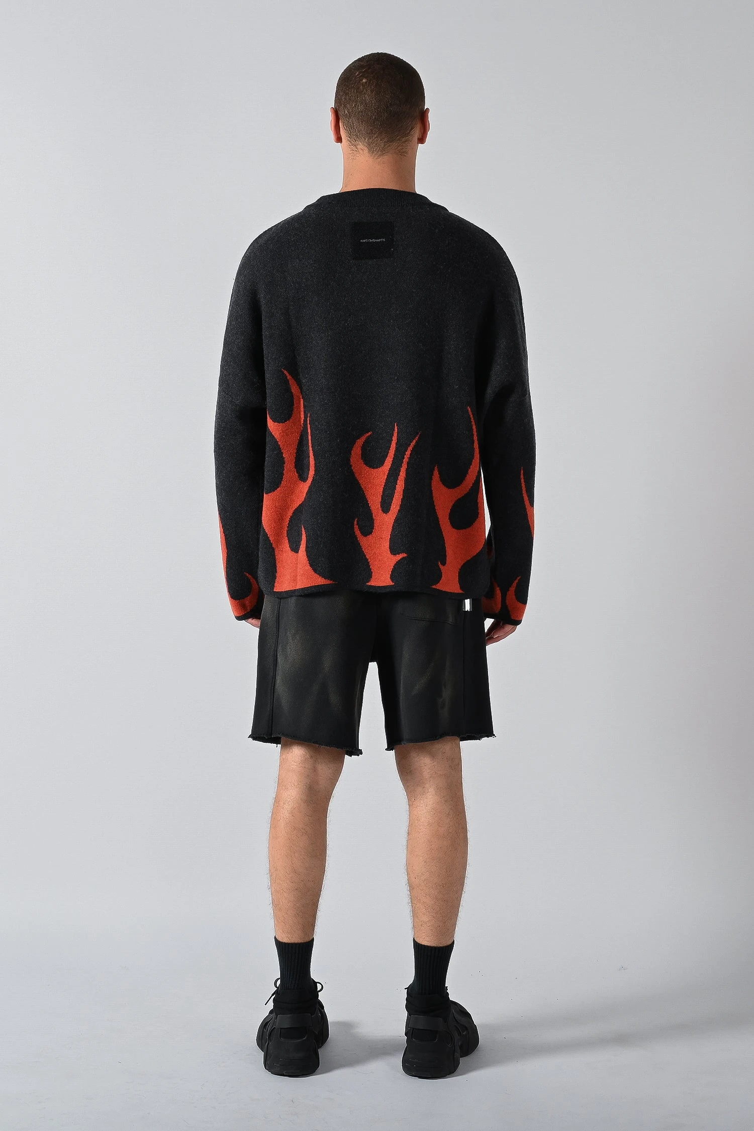 Volume Track Shorts - Black Spray 11 Volume Track Shorts - Black Spray - Image 9