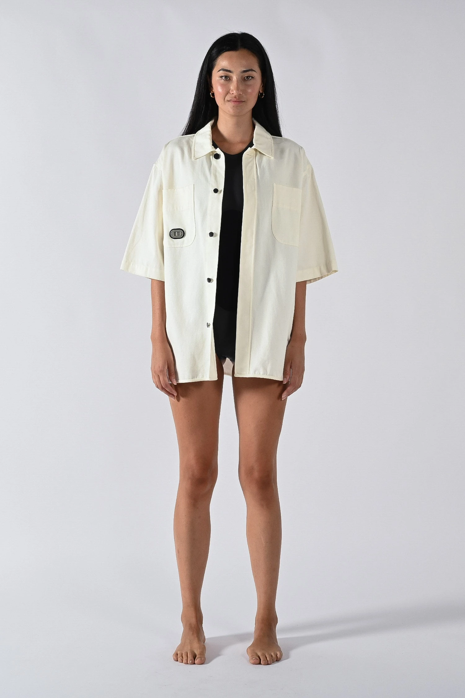 Painter Work Shirt - Natural 8 Painter Work Shirt - Natural - Image 6