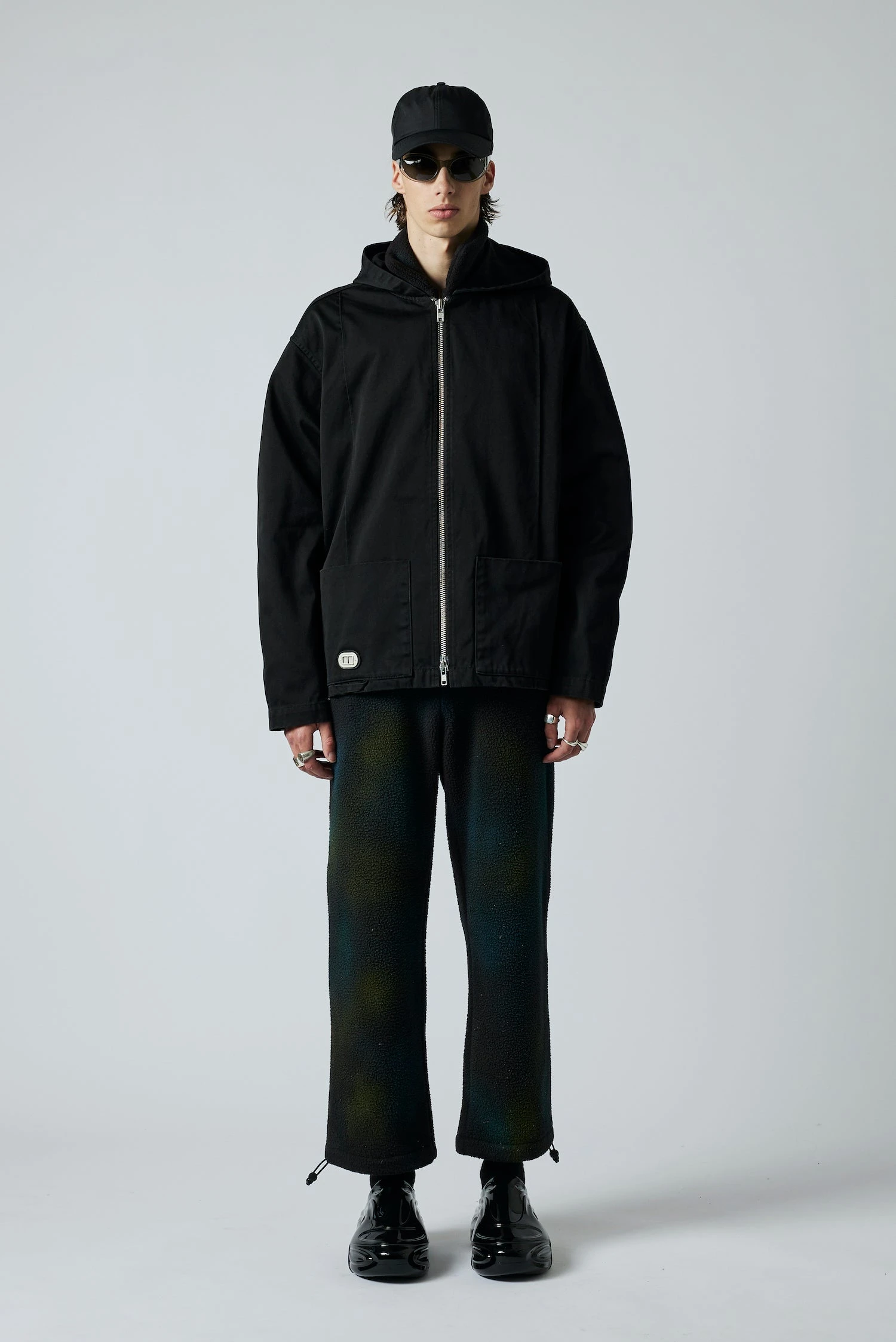 Lamination Hooded Jacket - Black 4 Lamination Hooded Jacket - Black - Image 2