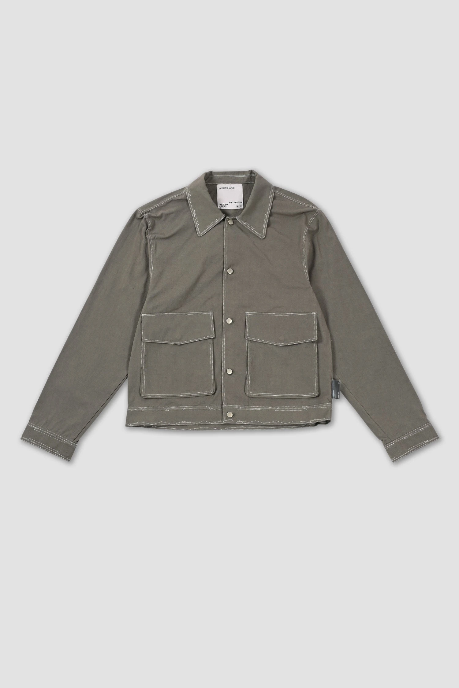 Prospect Cinch Cropped Jacket - Thyme 3 Prospect Cinch Cropped Jacket - Thyme