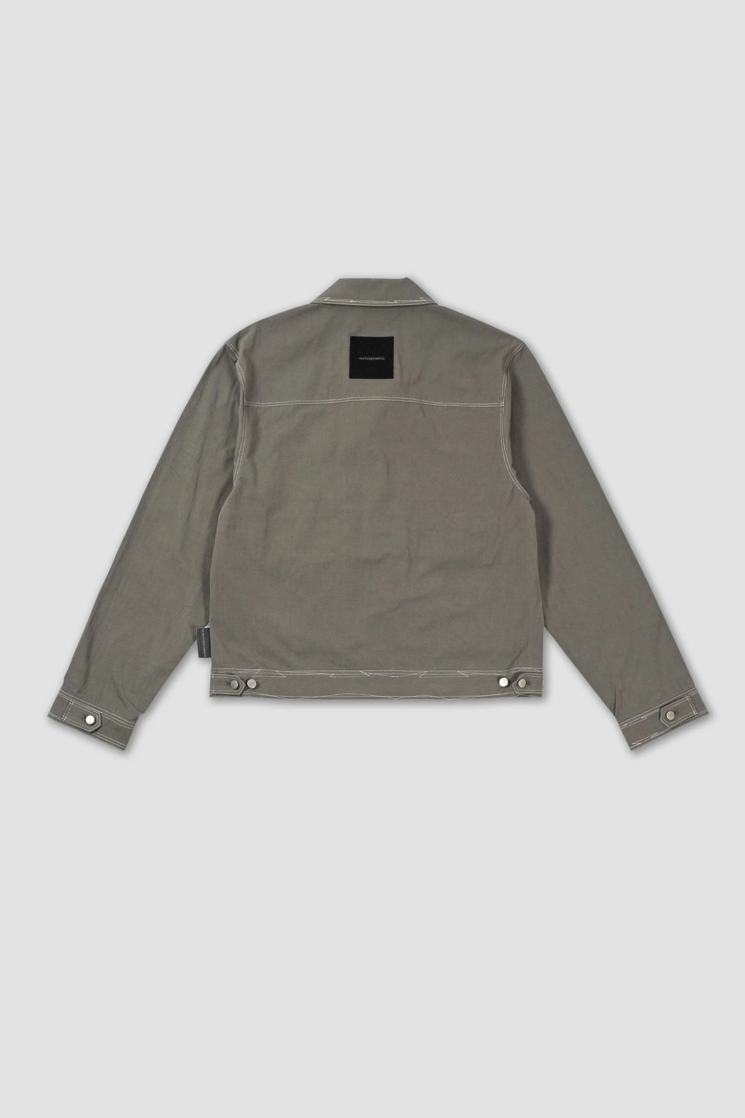 Prospect Cinch Cropped Jacket - Thyme 8 Prospect Cinch Cropped Jacket - Thyme - Image 6