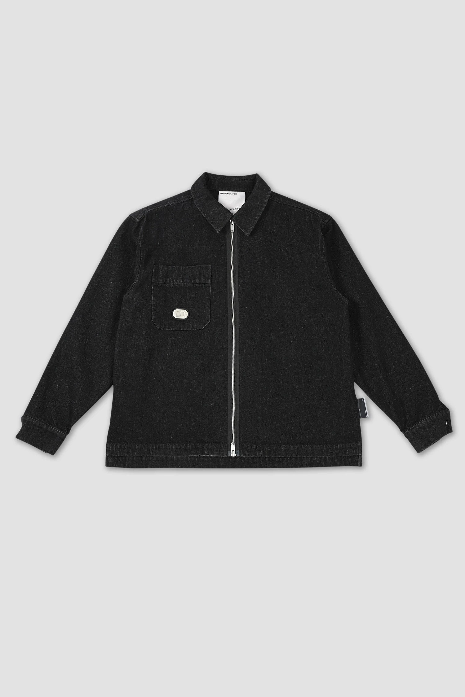 Denim Drop Shirt Jacket - Black 3 Denim Drop Shirt Jacket - Black