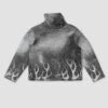 Dimensions Recycled Fleece Funnel Sweater - Black -Haydenshapes Surfboard Store 57 c730d685 b91b 4711 add8 661b950001fa