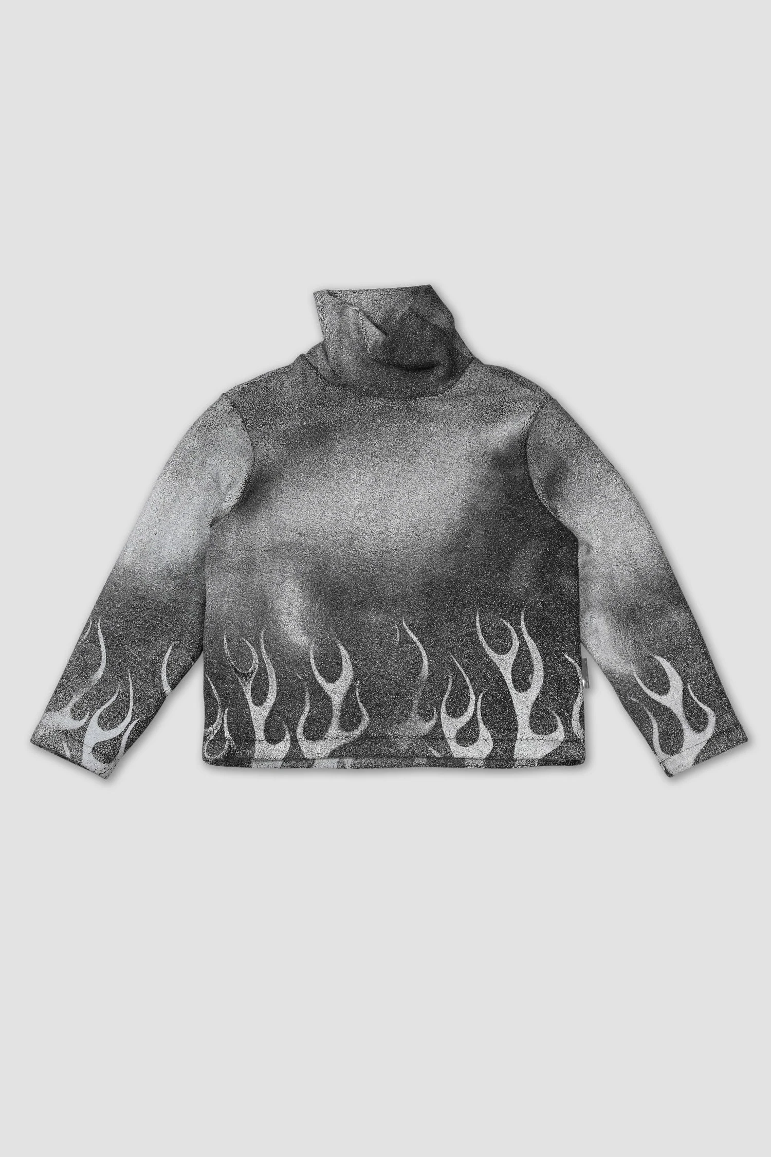 Dimensions Recycled Fleece Funnel Sweater - Black 3 Dimensions Recycled Fleece Funnel Sweater - Black