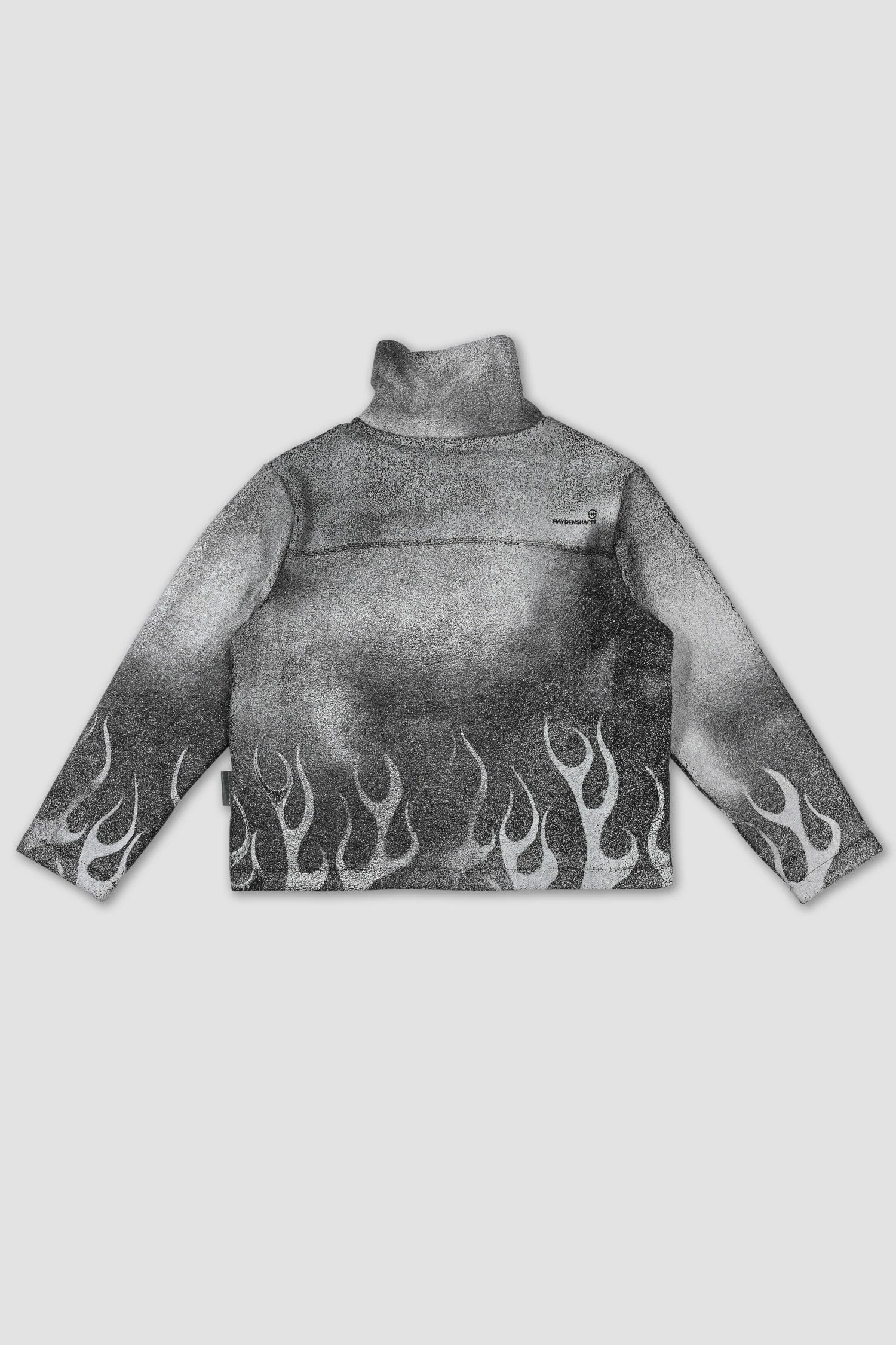 Dimensions Recycled Fleece Funnel Sweater - Black 6 Dimensions Recycled Fleece Funnel Sweater - Black - Image 4