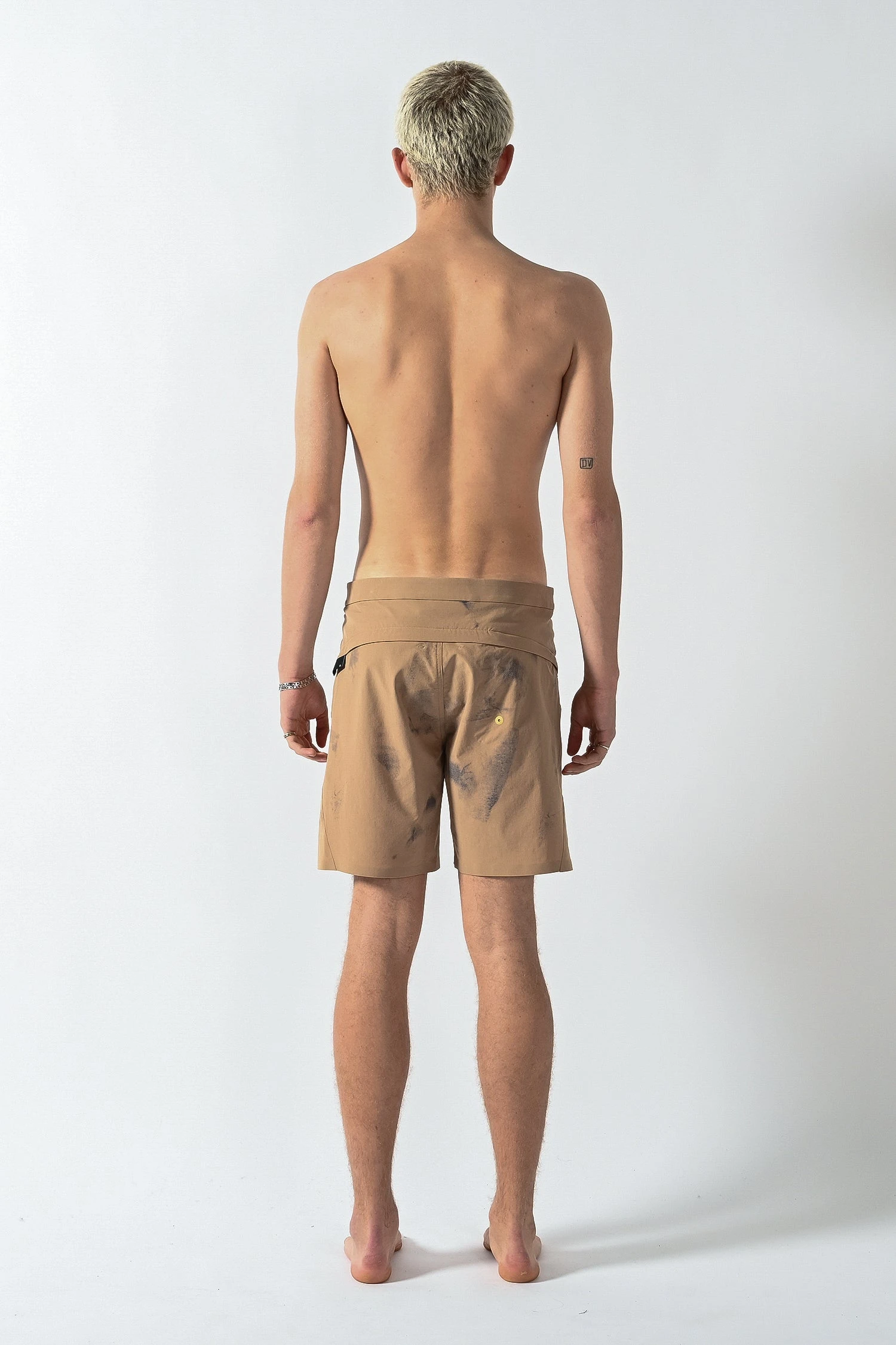 Spray Full Rotation Performance Short - Ash Brown Spray 7 Spray Full Rotation Performance Short - Ash Brown Spray - Image 5