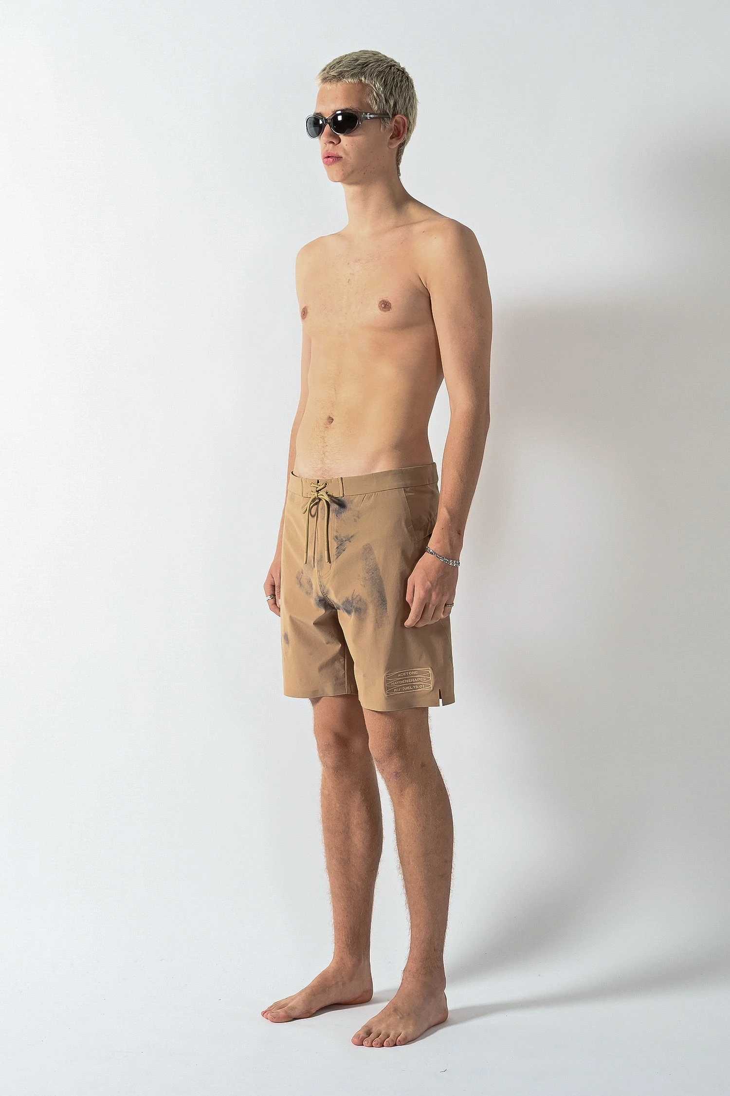 Spray Full Rotation Performance Short - Ash Brown Spray 5 Spray Full Rotation Performance Short - Ash Brown Spray - Image 3