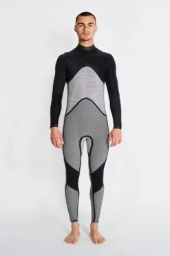 HAYDENSHAPES MENS FULLSUIT CHESTZIP 4/3MM 23 HAYDENSHAPES MENS FULLSUIT CHESTZIP 4/3MM -Haydenshapes Surfboard Store FULLSUIT INSIDE FRONT