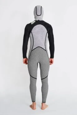 HAYDENSHAPES MENS FULLSUIT CHESTZIP 5/4MM HOOD 20 HAYDENSHAPES MENS FULLSUIT CHESTZIP 5/4MM HOOD -Haydenshapes Surfboard Store HOODSUIT INSIDE BACK