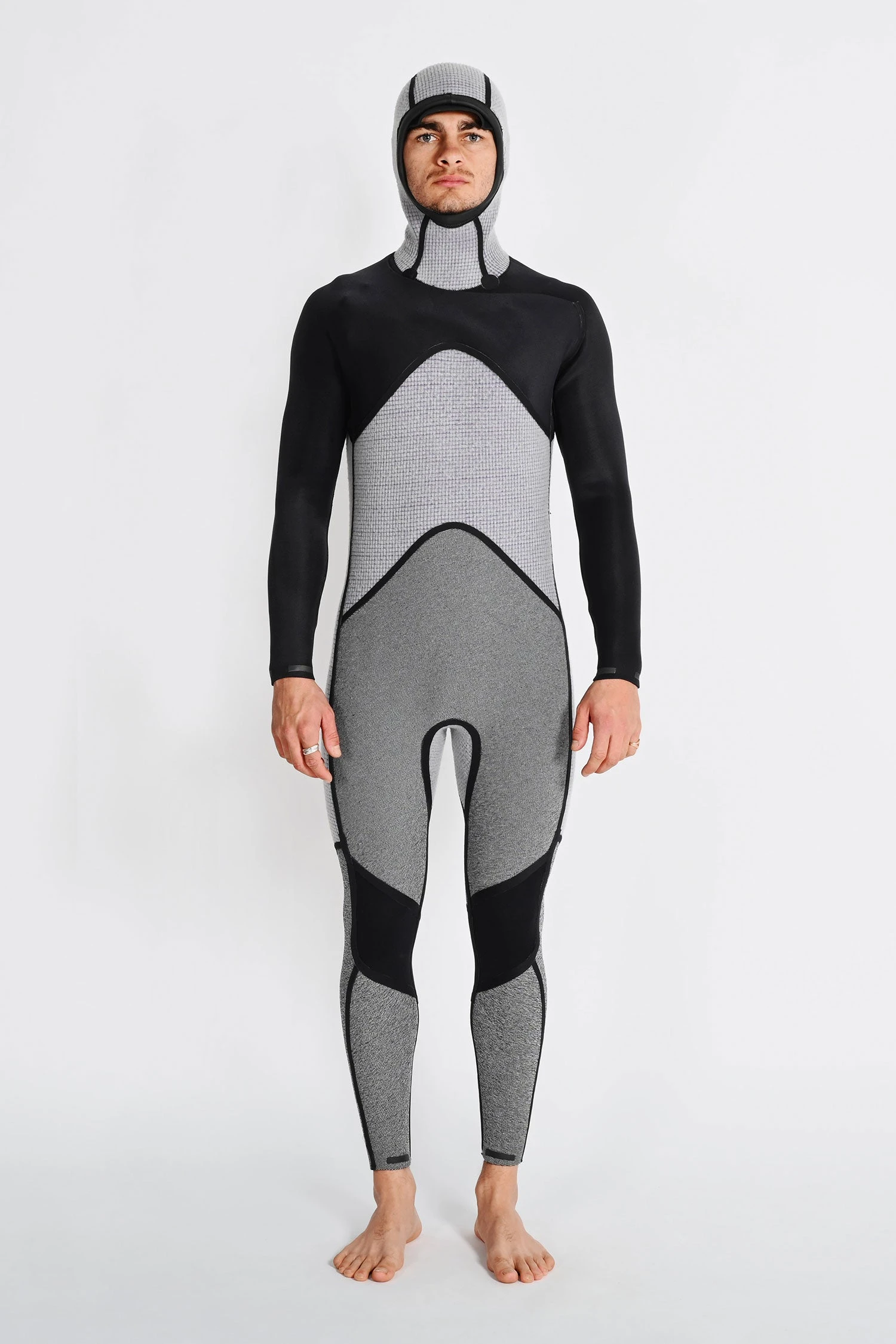 HAYDENSHAPES MENS FULLSUIT CHESTZIP 5/4MM HOOD 6 HAYDENSHAPES MENS FULLSUIT CHESTZIP 5/4MM HOOD - Image 4
