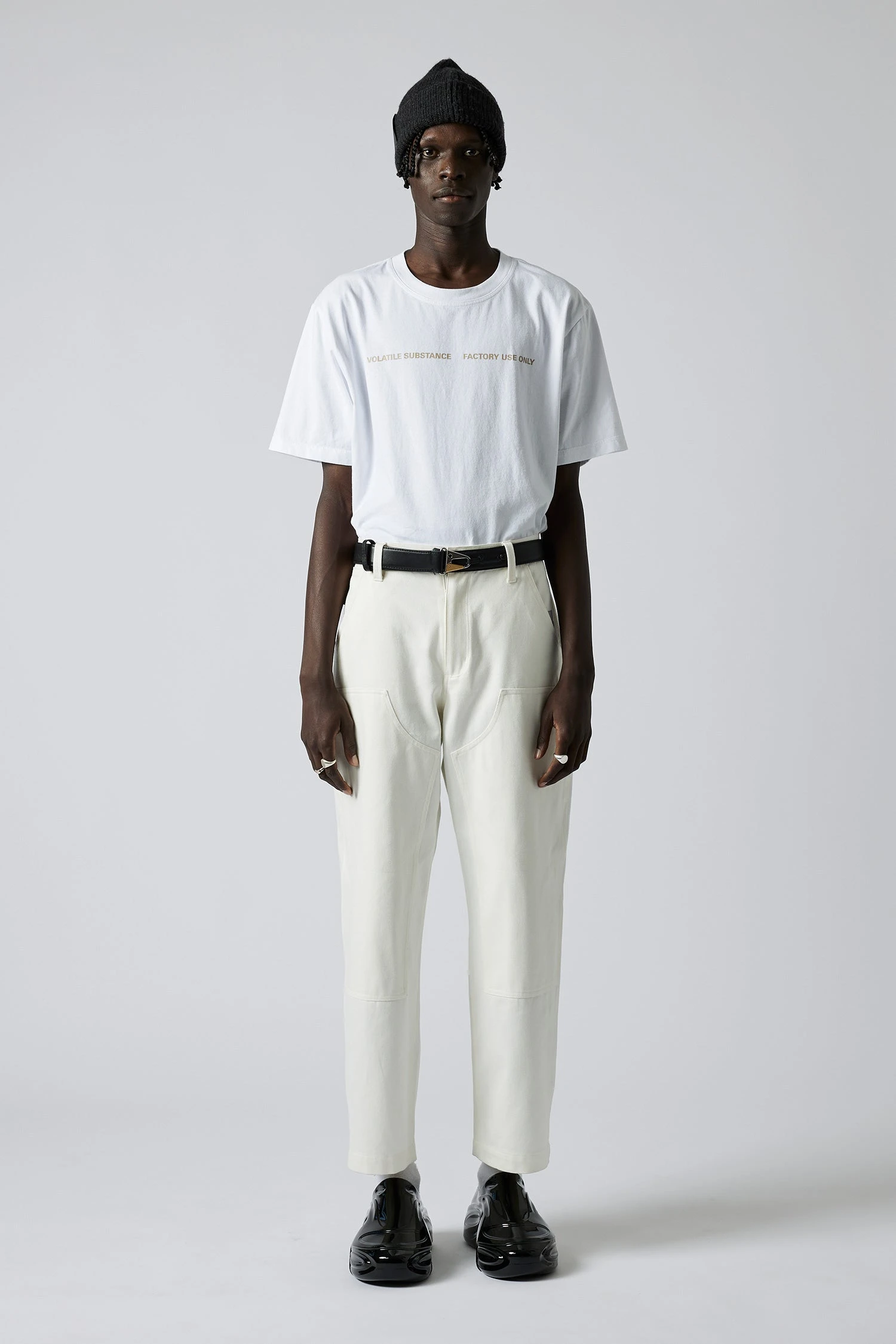 Shapers Tee - Factory Studio - White 5 Shapers Tee - Factory Studio - White - Image 3