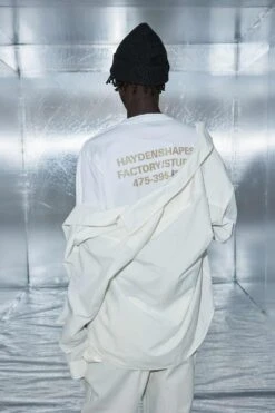 Shapers Tee - Factory Studio - White 13 Shapers Tee - Factory Studio - White -Haydenshapes Surfboard Store HS 22AP 1004B SHAPERS TEE FACTORY STUDIO WHITE STYLE WEB 883ff698 da41 4c47 83b2 0fe3b8a3e081