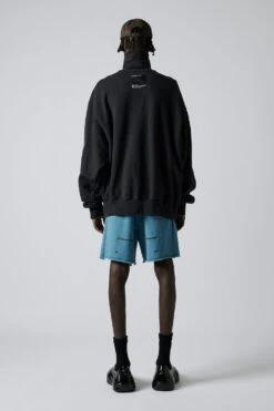 Volume Track Shorts - Ocean Blue 9 Volume Track Shorts - Ocean Blue -Haydenshapes Surfboard Store HS 22AP 1014 VOLUME TRACK SHORTS OCEAN BLUE BACK