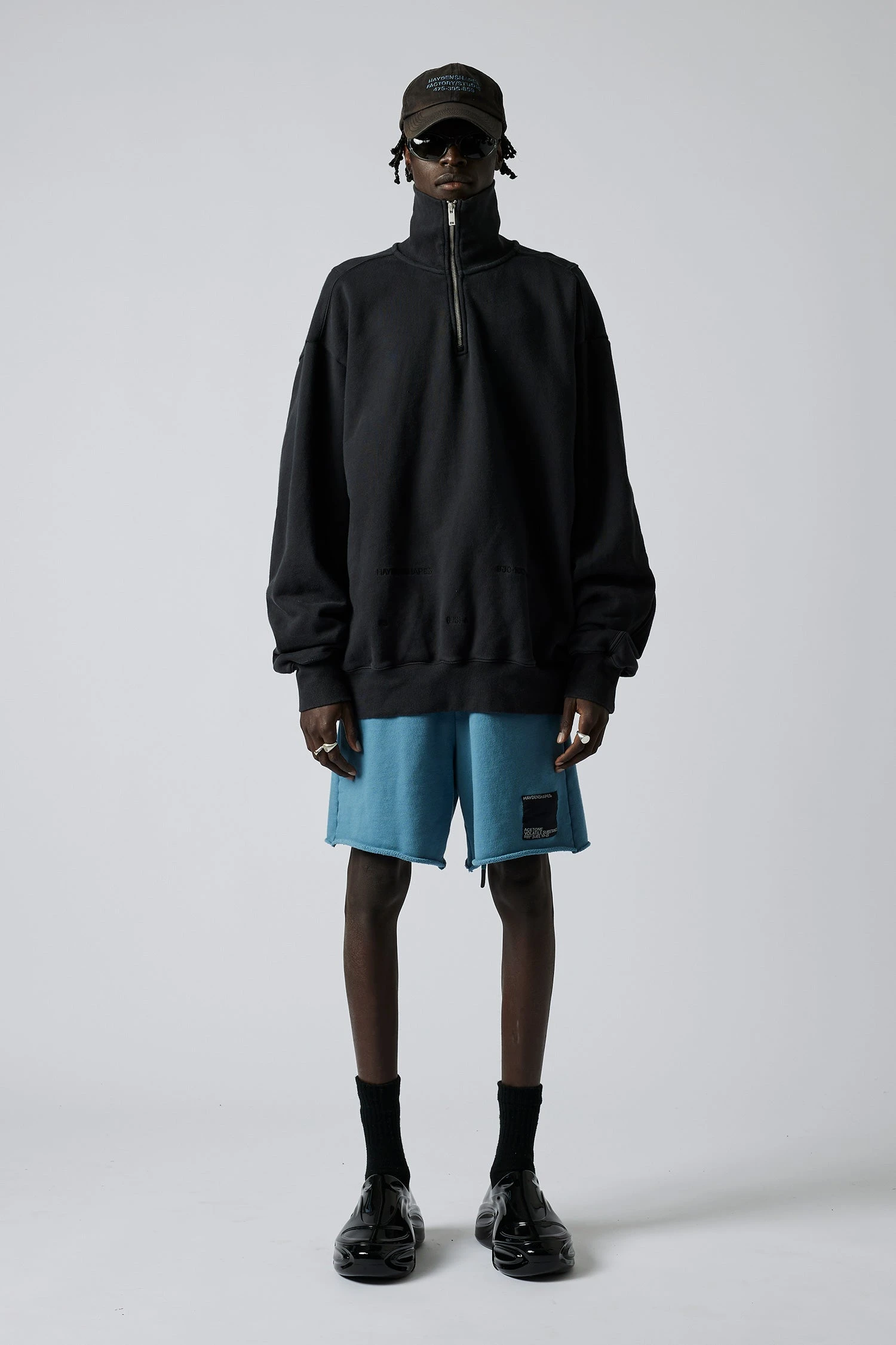 Volume Track Shorts - Ocean Blue 4 Volume Track Shorts - Ocean Blue - Image 2