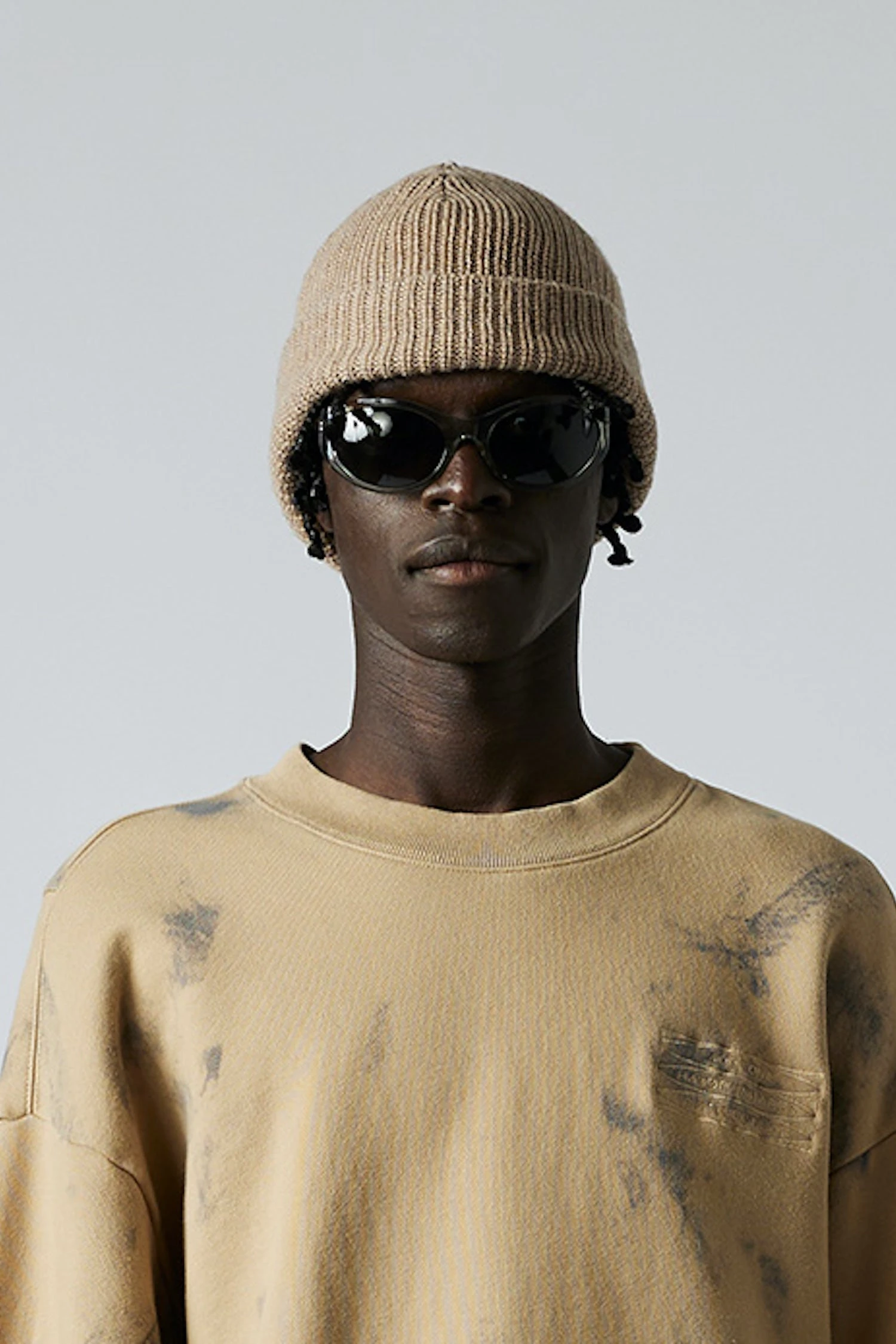 Merino Skully Beanie - Ash Brown 5 Merino Skully Beanie - Ash Brown - Image 3