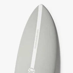 Hypto Krypto Softboard - Clay - Futures 3 -Haydenshapes Surfboard Store HYPTOSOFT CLAY ANGLE 2
