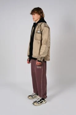 Volume Track Pants - Burgundy -Haydenshapes Surfboard Store M BurgundyPant Angle