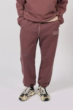 Volume Track Pants - Burgundy -Haydenshapes Surfboard Store M BurgundyPant Detail