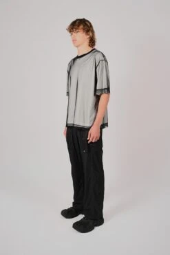 SS Netted Tee -Haydenshapes Surfboard Store M HS SS24 1005 Angle