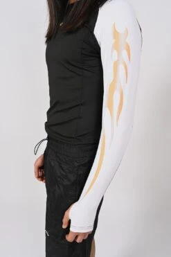 LS Axolotl Rash Shirt - Tribal 16 LS Axolotl Rash Shirt - Tribal -Haydenshapes Surfboard Store M HS SS24 1009 D3