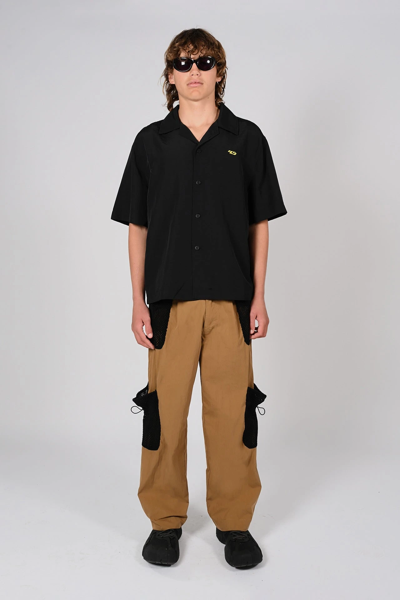 SS High Water Shirt Bleached Flames 4 SS High Water Shirt Bleached Flames - Image 2