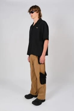 SS High Water Shirt Bleached Flames 11 SS High Water Shirt Bleached Flames -Haydenshapes Surfboard Store M HS SS24 3005 2