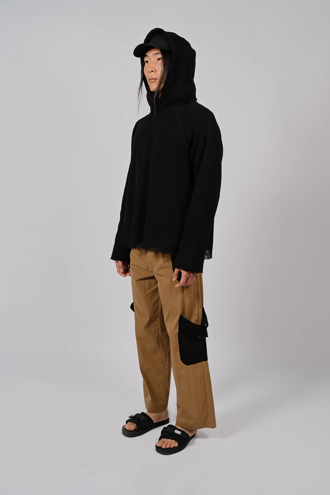 PlexusTM Mesh Layered Hooded Sweatshirt 4 PlexusTM Mesh Layered Hooded Sweatshirt - Image 3