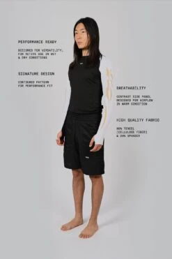 LS Axolotl Rash Shirt - Tribal 12 LS Axolotl Rash Shirt - Tribal -Haydenshapes Surfboard Store Tribal