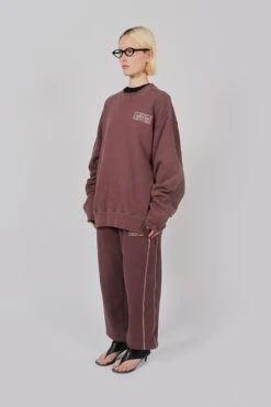 Cut Off Crew Sweater - BurgundyUnisex 11 Cut Off Crew Sweater - BurgundyUnisex -Haydenshapes Surfboard Store W CUTOFF ANGLE