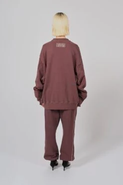 Cut Off Crew Sweater - BurgundyUnisex 13 Cut Off Crew Sweater - BurgundyUnisex -Haydenshapes Surfboard Store W CUTOFF BACK