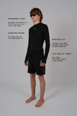 LS Axolotl Rash Shirt 11 LS Axolotl Rash Shirt -Haydenshapes Surfboard Store W HS SS24 1008 Angle V2