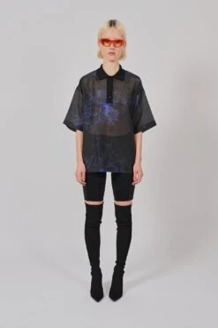 Sheer Black Sea PoloTeeUnisex -Haydenshapes Surfboard Store W HS SS24 3006 Front