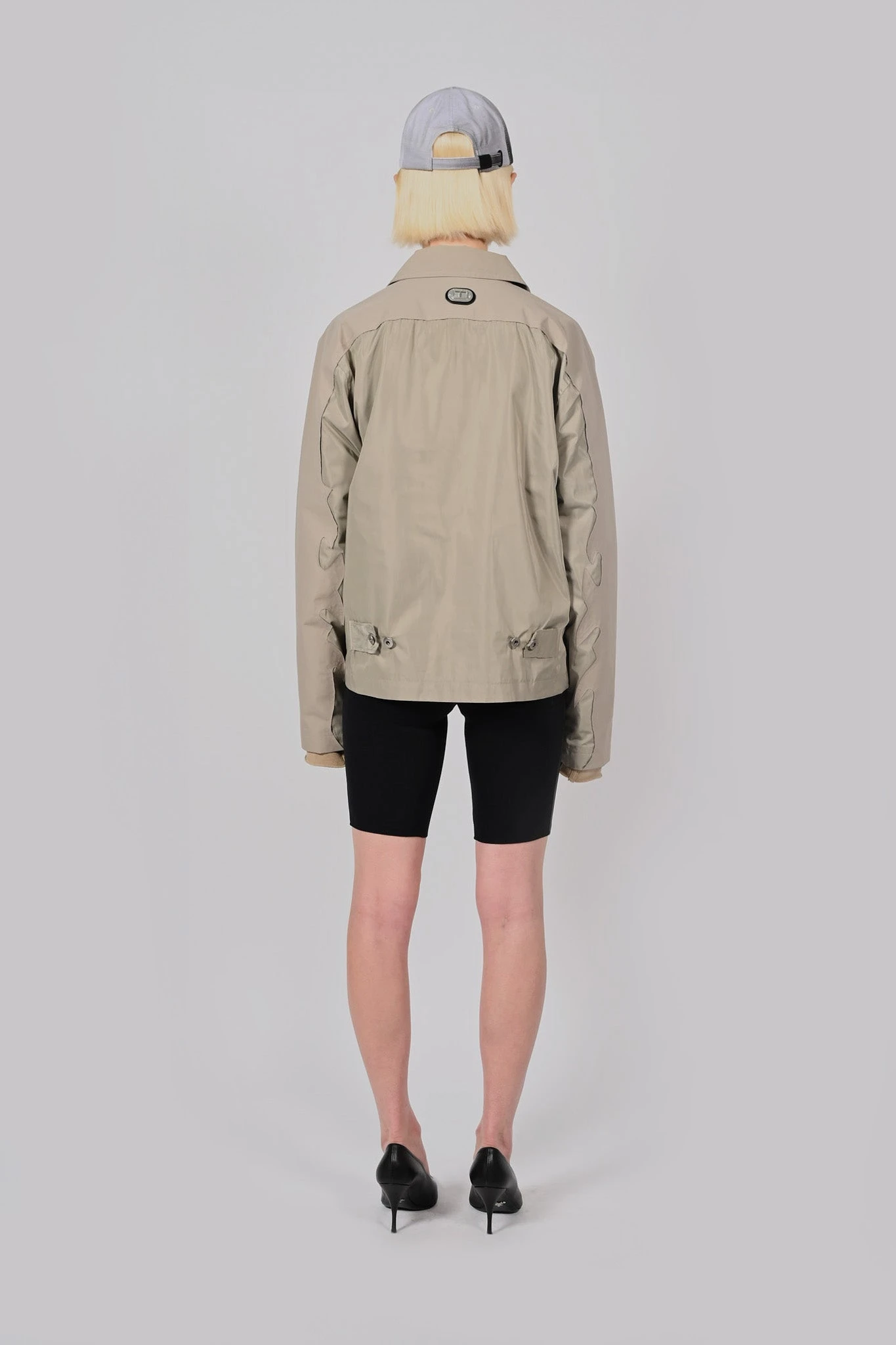 Wave Seam Cropped JacketUnisex 9 Wave Seam Cropped JacketUnisex - Image 7