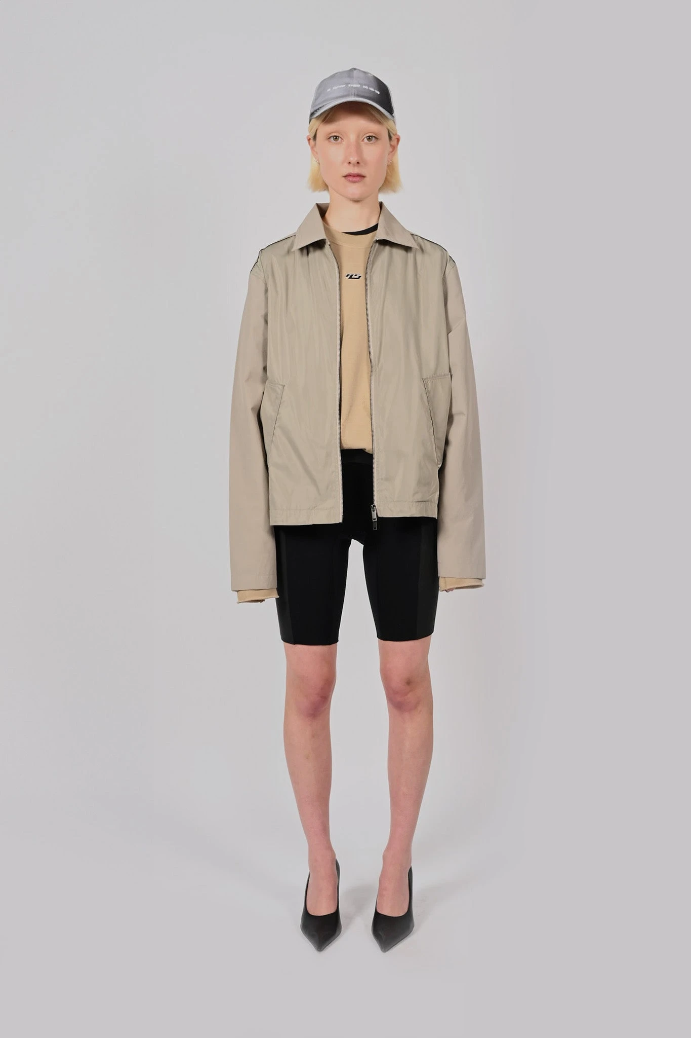 Wave Seam Cropped JacketUnisex 6 Wave Seam Cropped JacketUnisex - Image 4