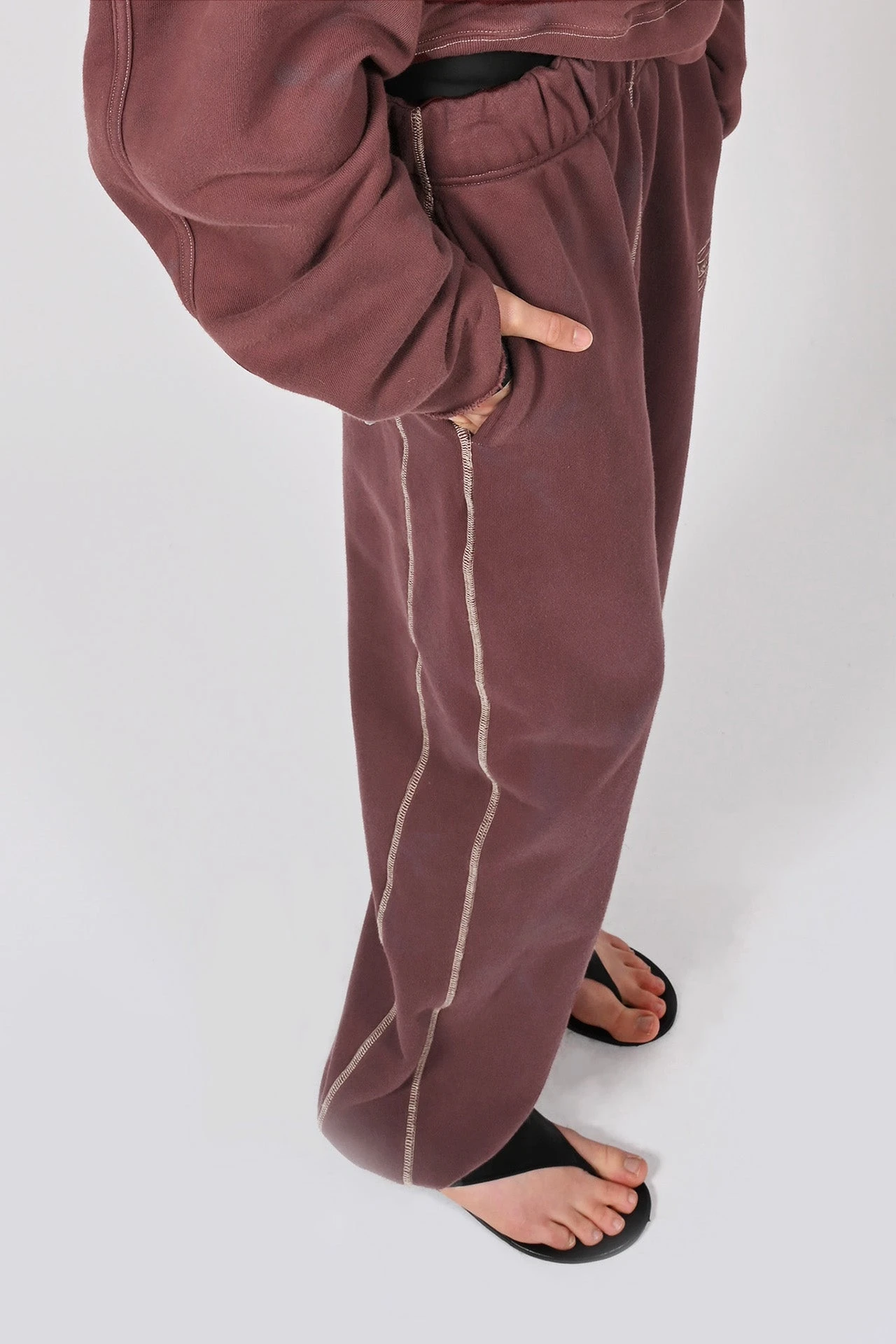 Volume Track Pants - BurgundyUnisex 4 Volume Track Pants - BurgundyUnisex - Image 2