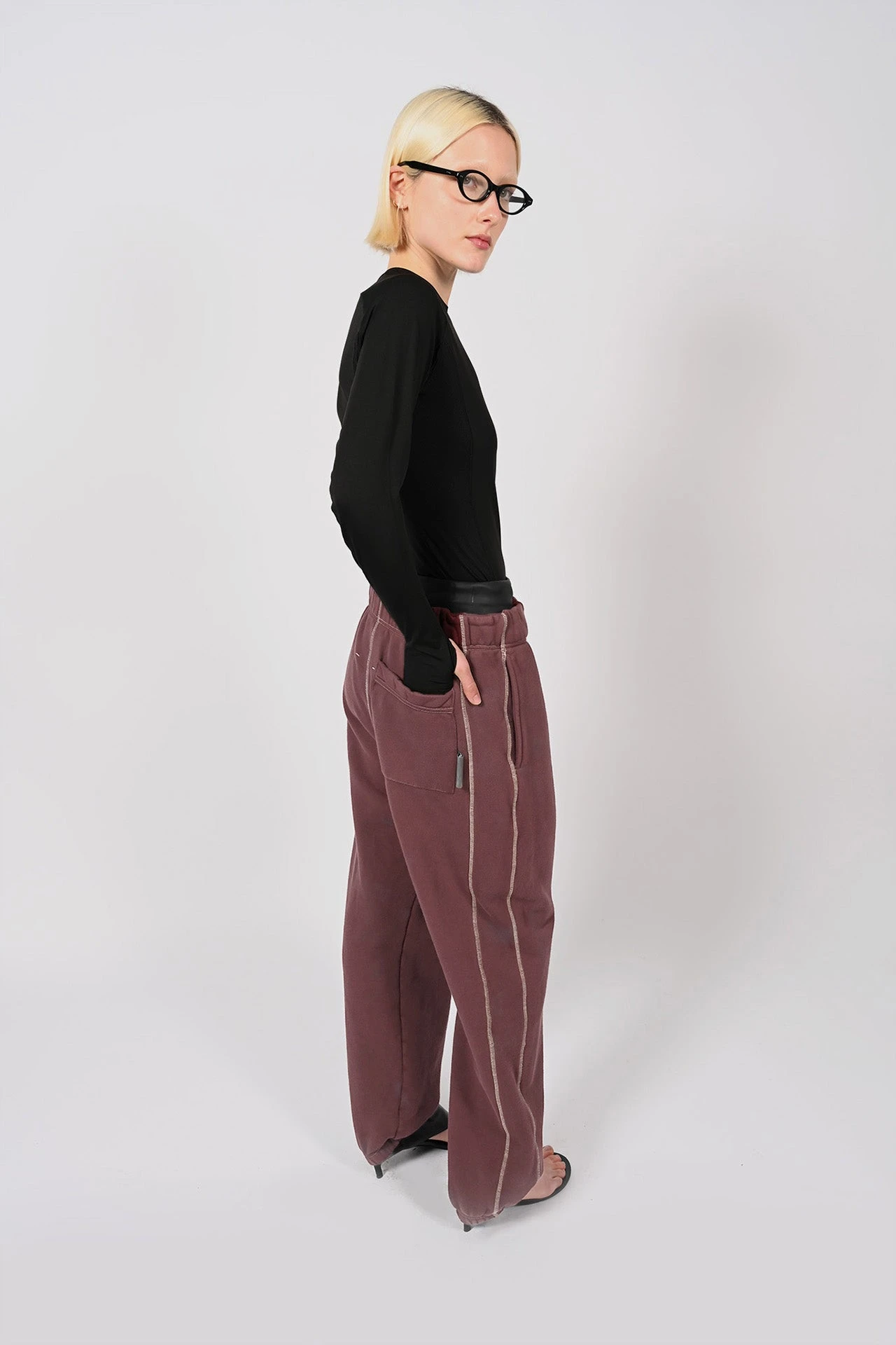 Volume Track Pants - BurgundyUnisex 10 Volume Track Pants - BurgundyUnisex - Image 8